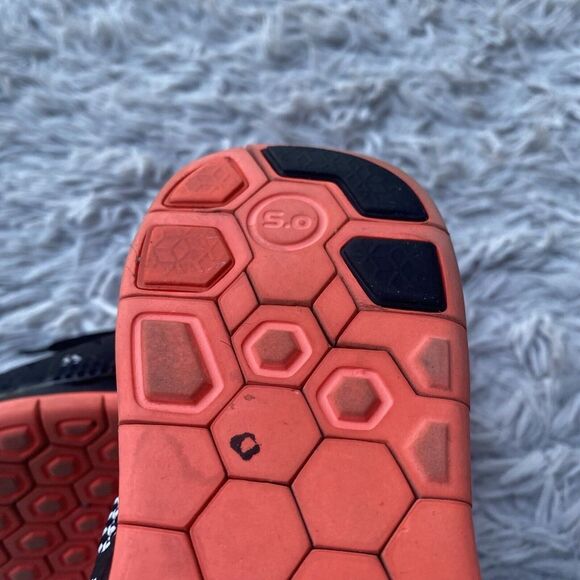 Nike 5.0 Black‎ Orange Size 7 Y Women’s Lace Up Athletic Shoes Pre Owned - Picture 8 of 16